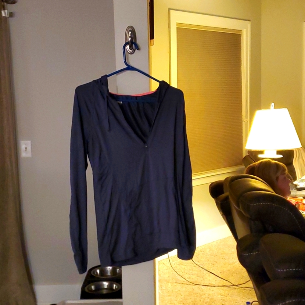 Hind Zipper Up Hoodie